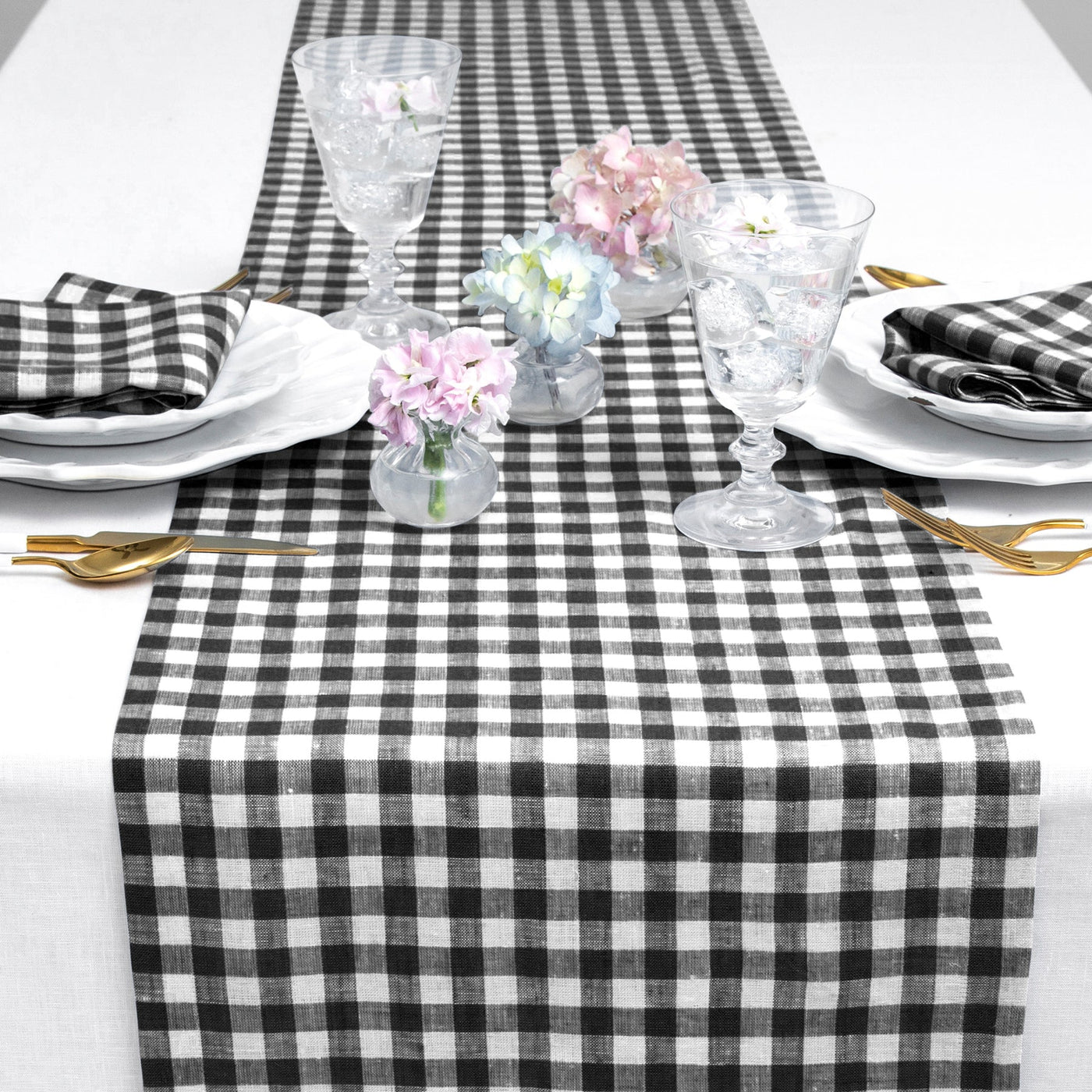 Gingham Table Runner