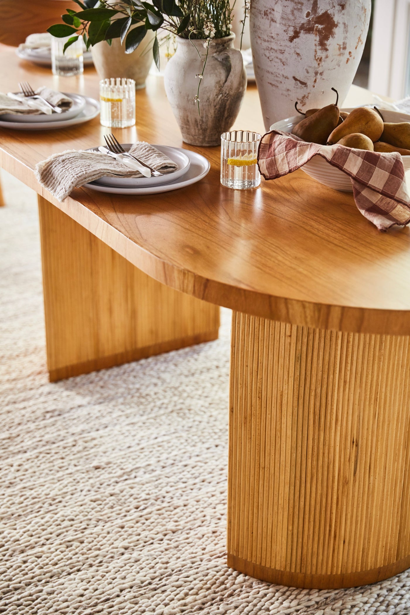 Gabriella Racetrack Dining Table
