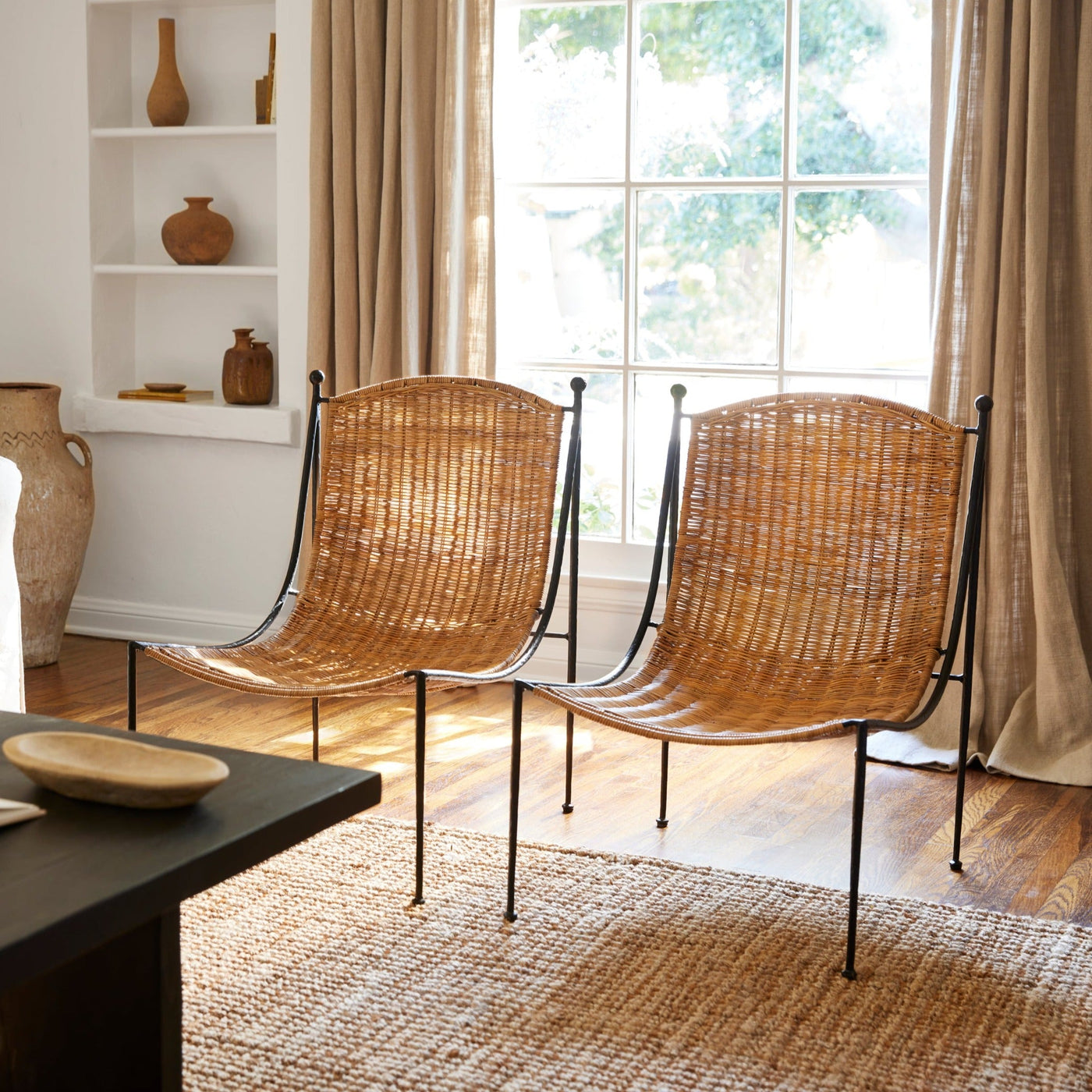 Lacoste Indoor/Outdoor Wicker Lounge Chair