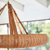 Pampas Rattan Halo Chandelier