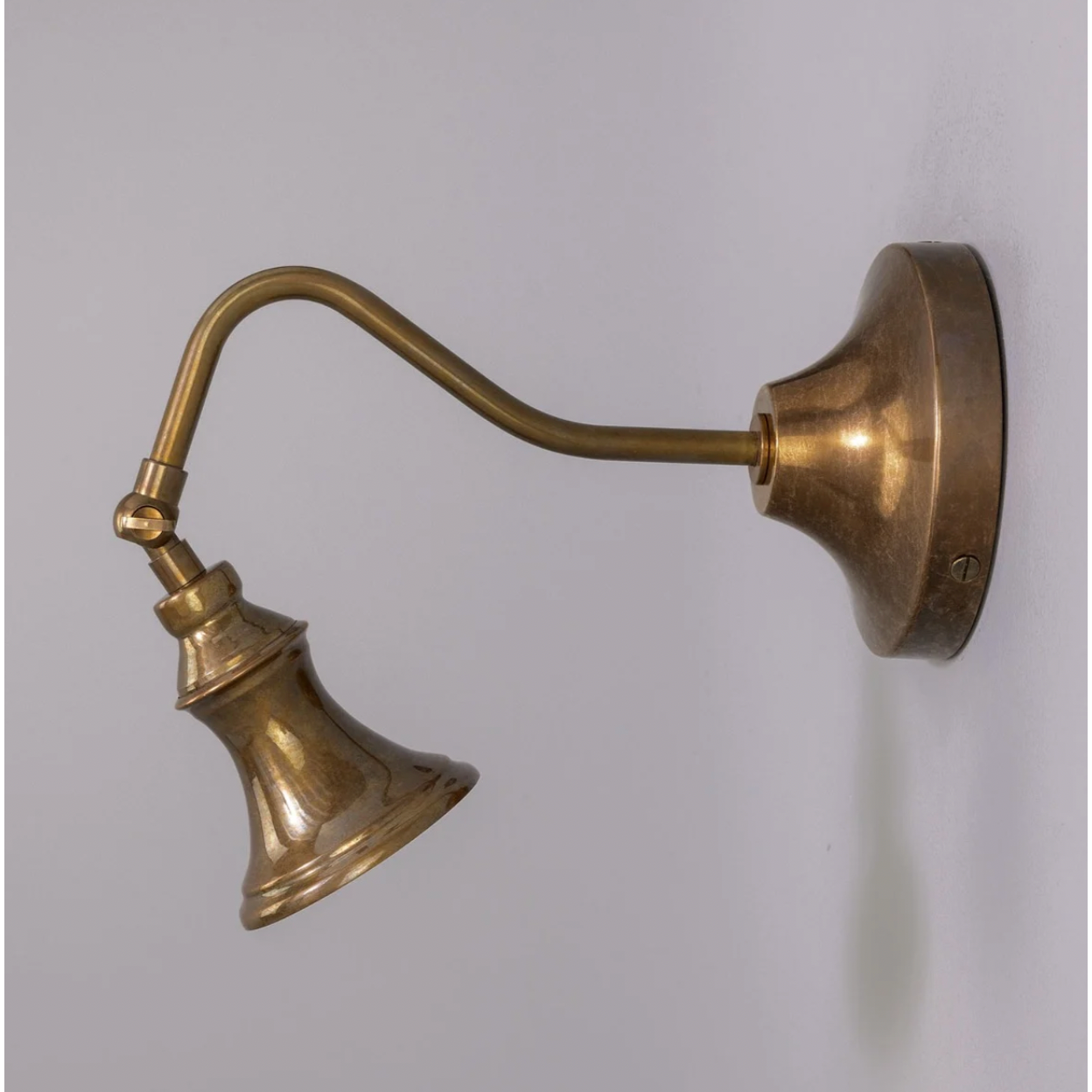 Kent Adjustable Brass Spotlight
