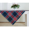 Stewart Plaid Table Throw