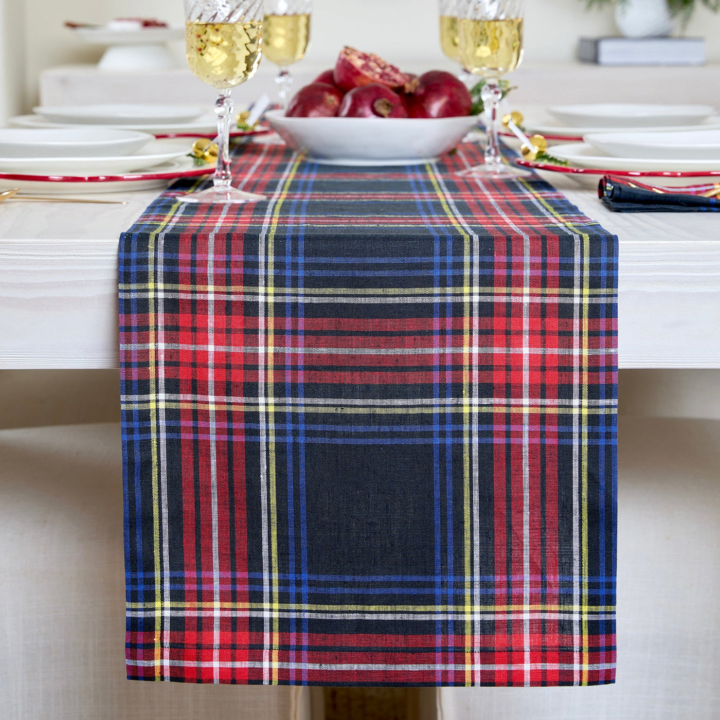 Stewart Plaid Table Runner