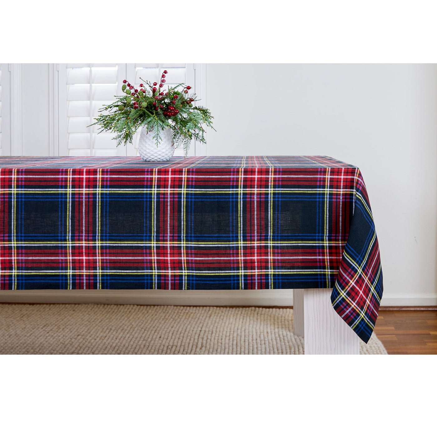 Stewart Plaid Tablecloth