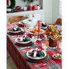 Madras Holiday Plaid Table Throw