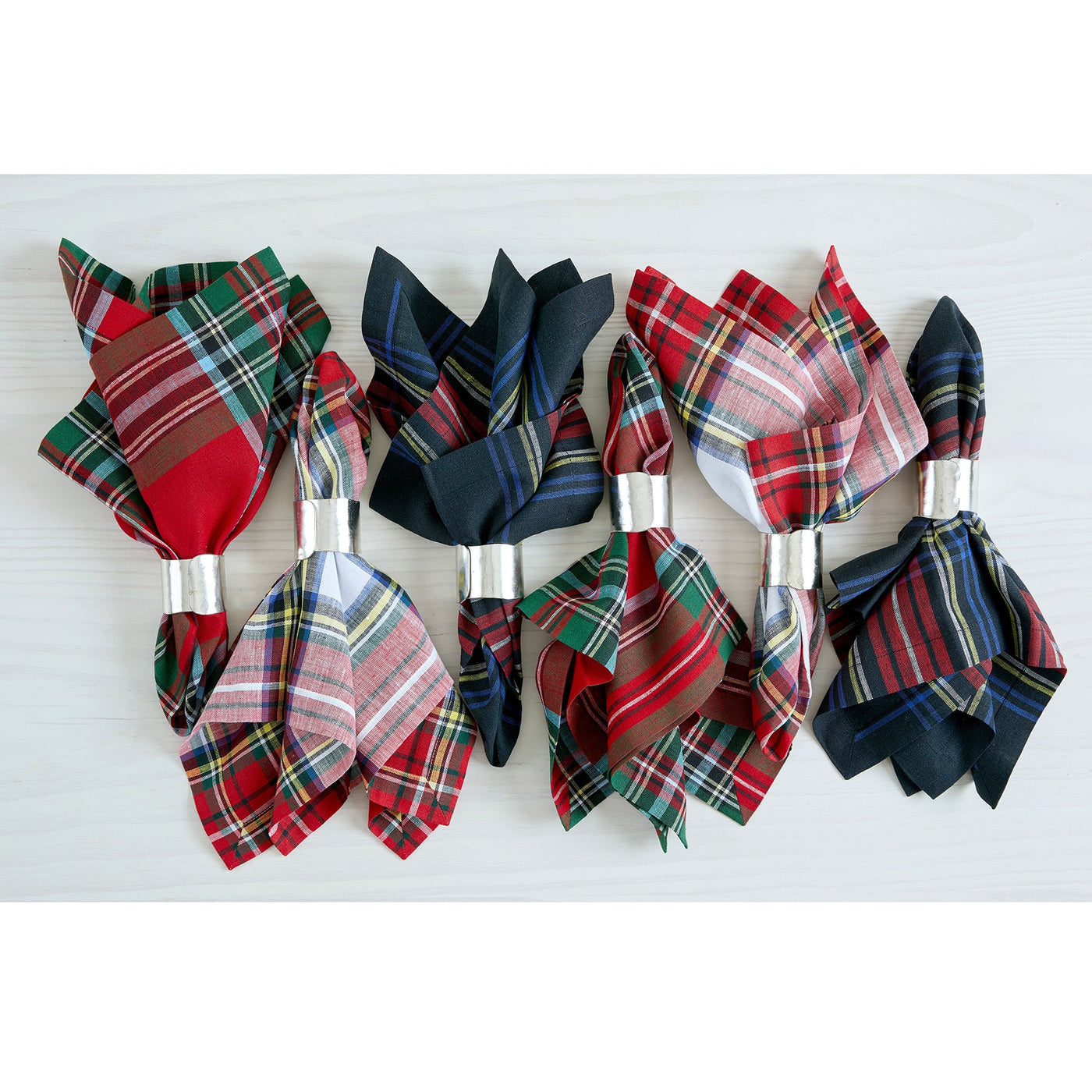 Stewart Plaid Napkins, Set of 4