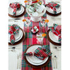 Madras Holiday Plaid Table Runner