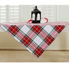 Stewart Plaid Table Throw