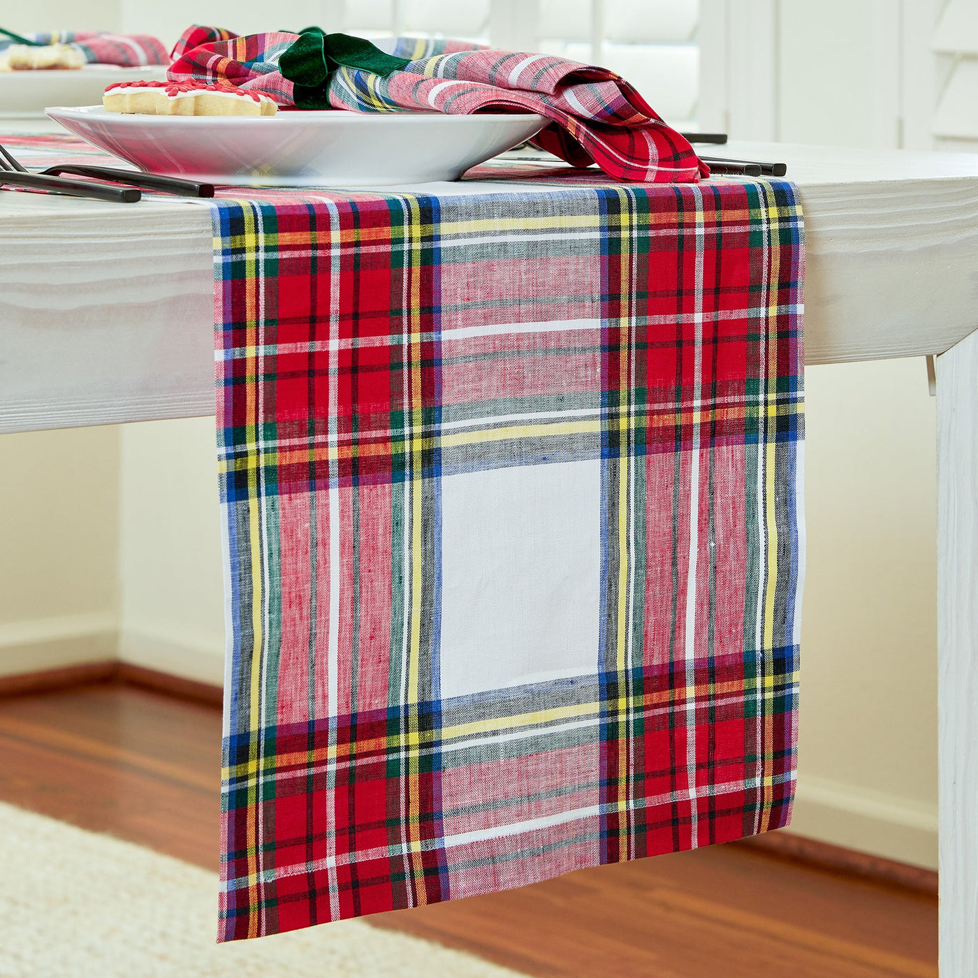 Stewart Plaid Table Runner