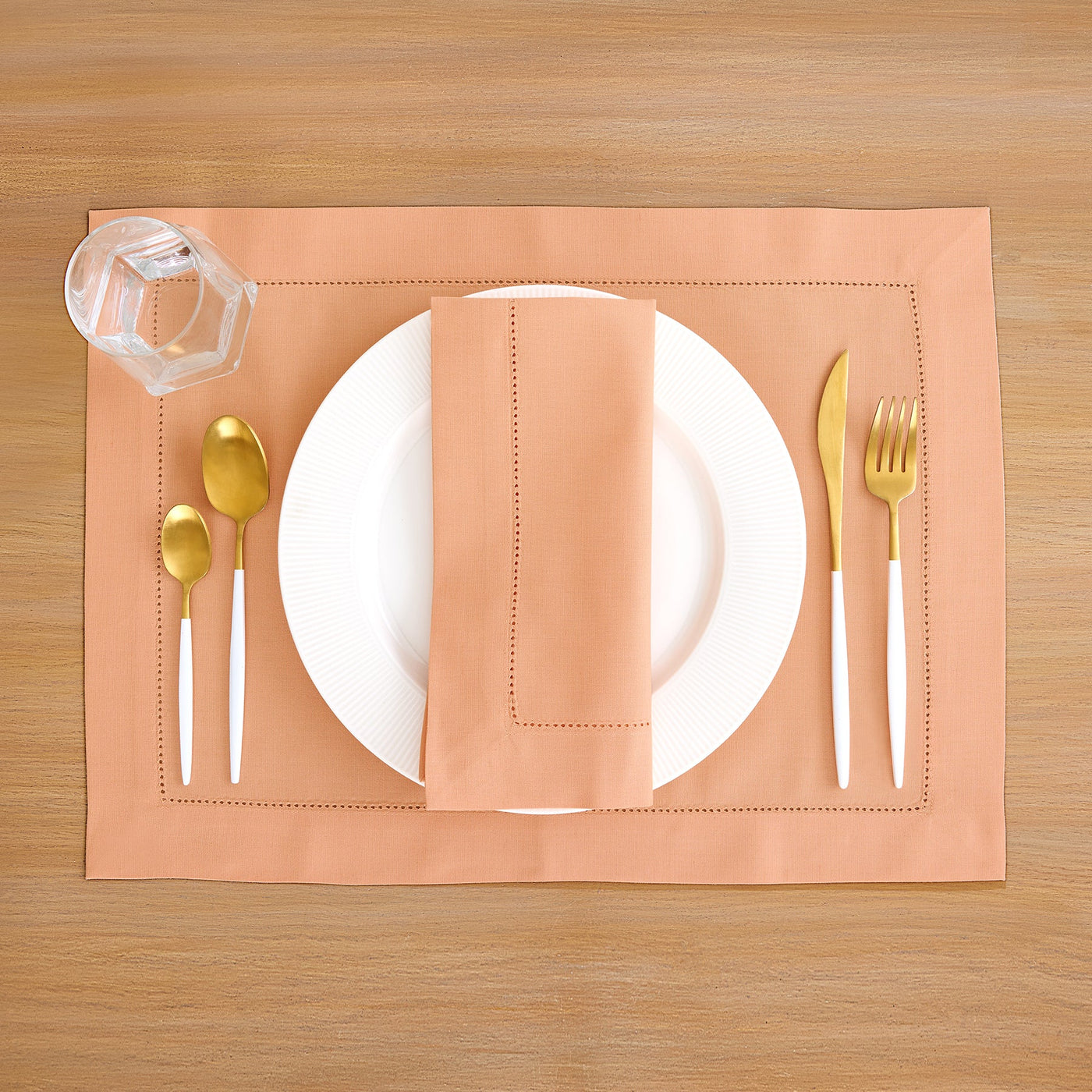 Cotton Linen Hemstitch Napkins