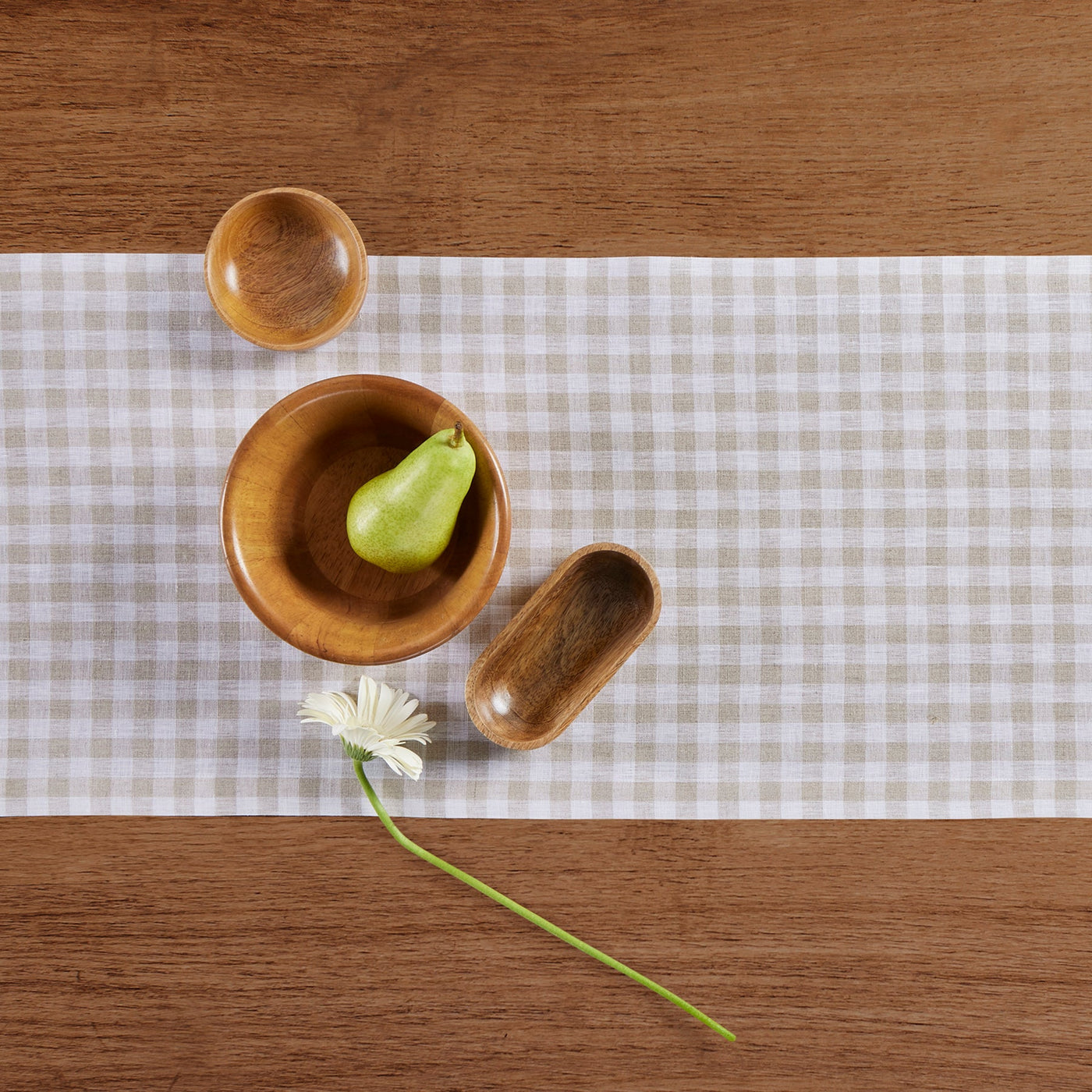 Gingham Table Runner