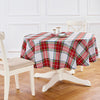 Stewart Plaid Round Tablecloth