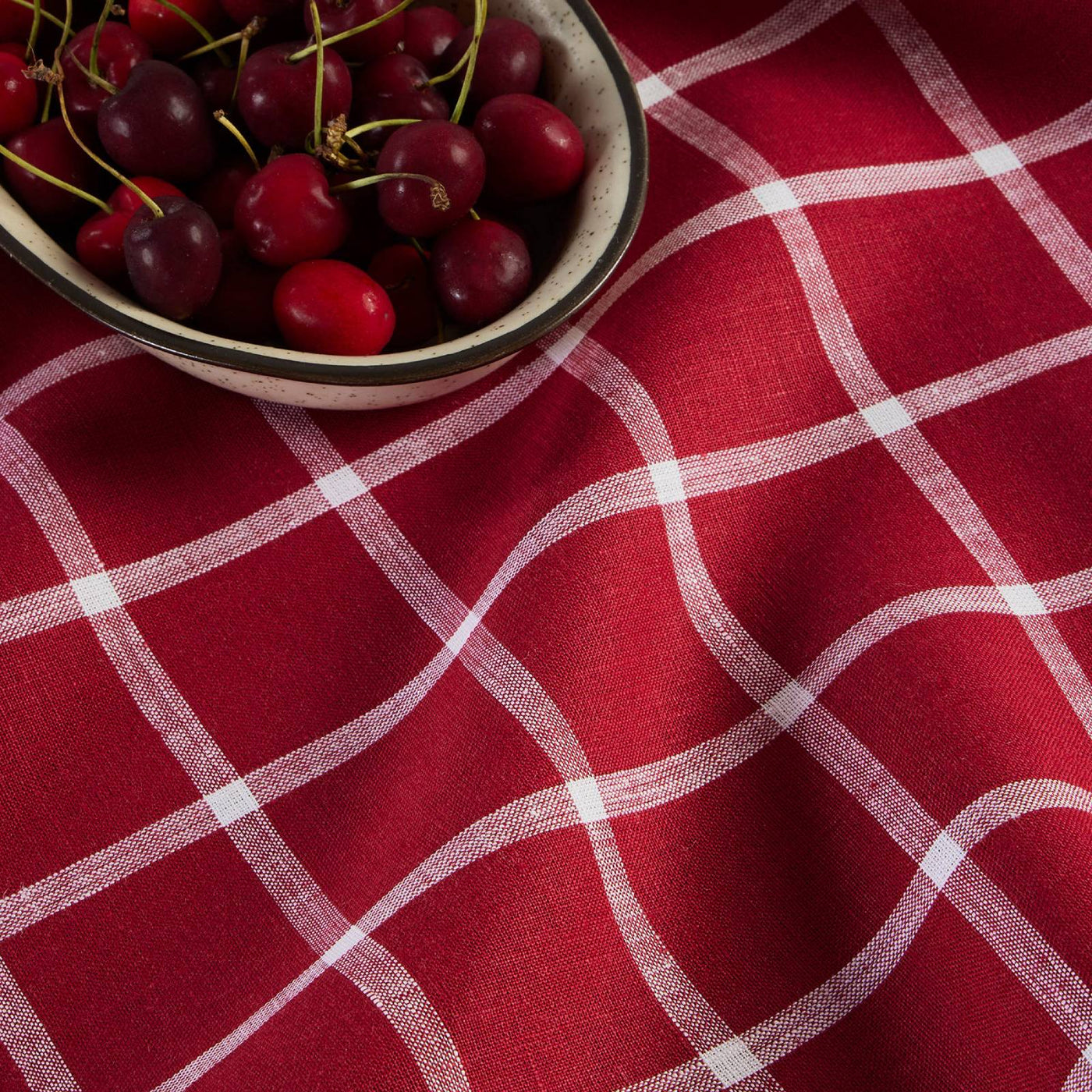 Windowpane Tablecloth