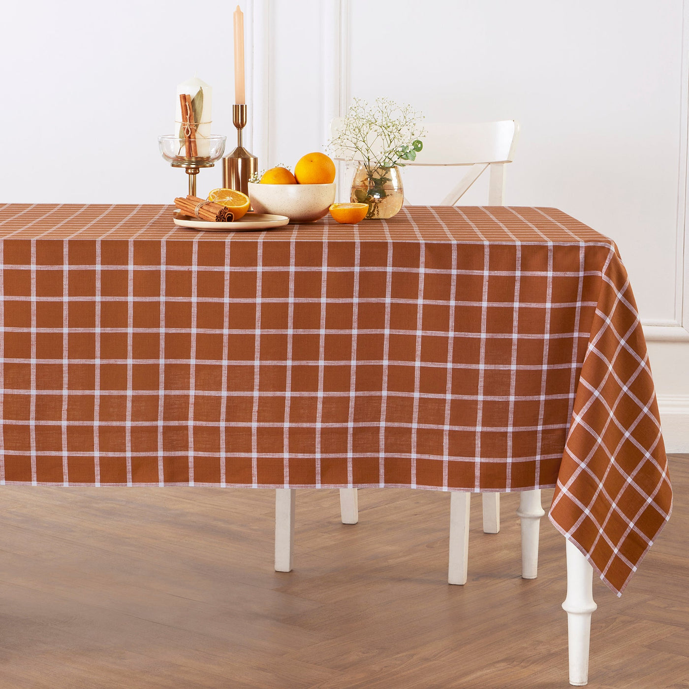 Windowpane Tablecloth
