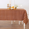 Windowpane Tablecloth
