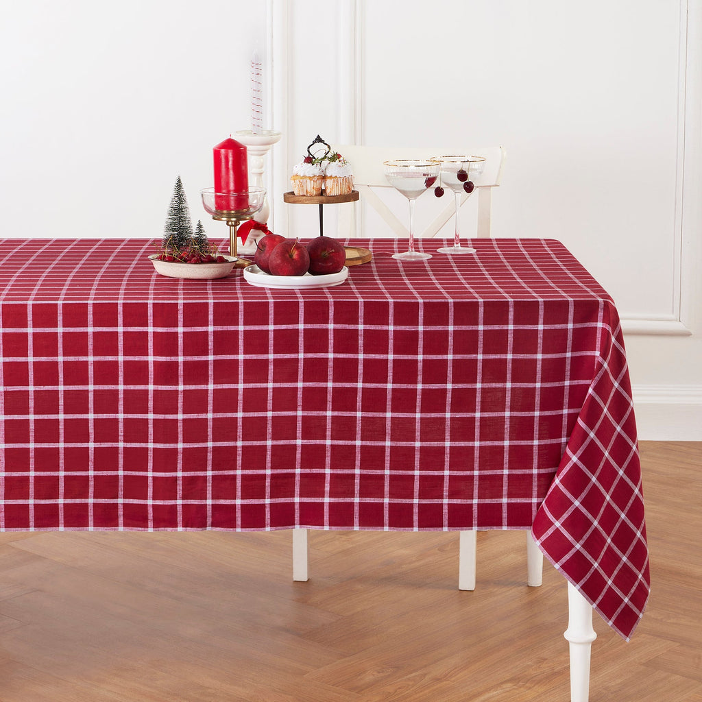Windowpane Tablecloth
