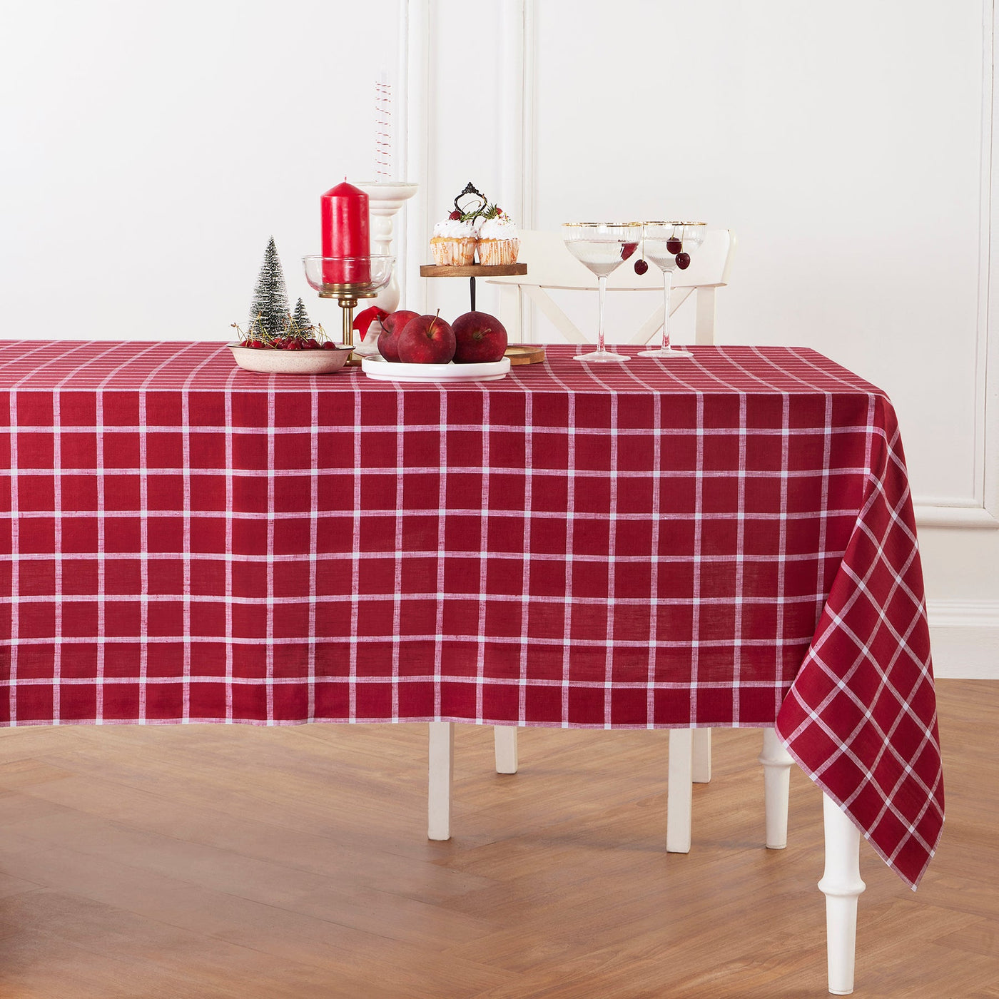 Windowpane Tablecloth