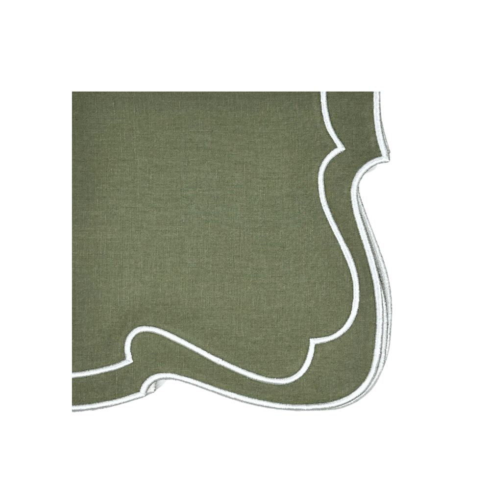 Belle Napkin – Sage (Set of 4)