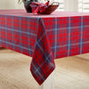 Red Tartan Plaid Tablecloth