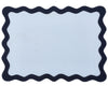 Hampton Pale Blue & Navy Trim Napkins (Set of 4)