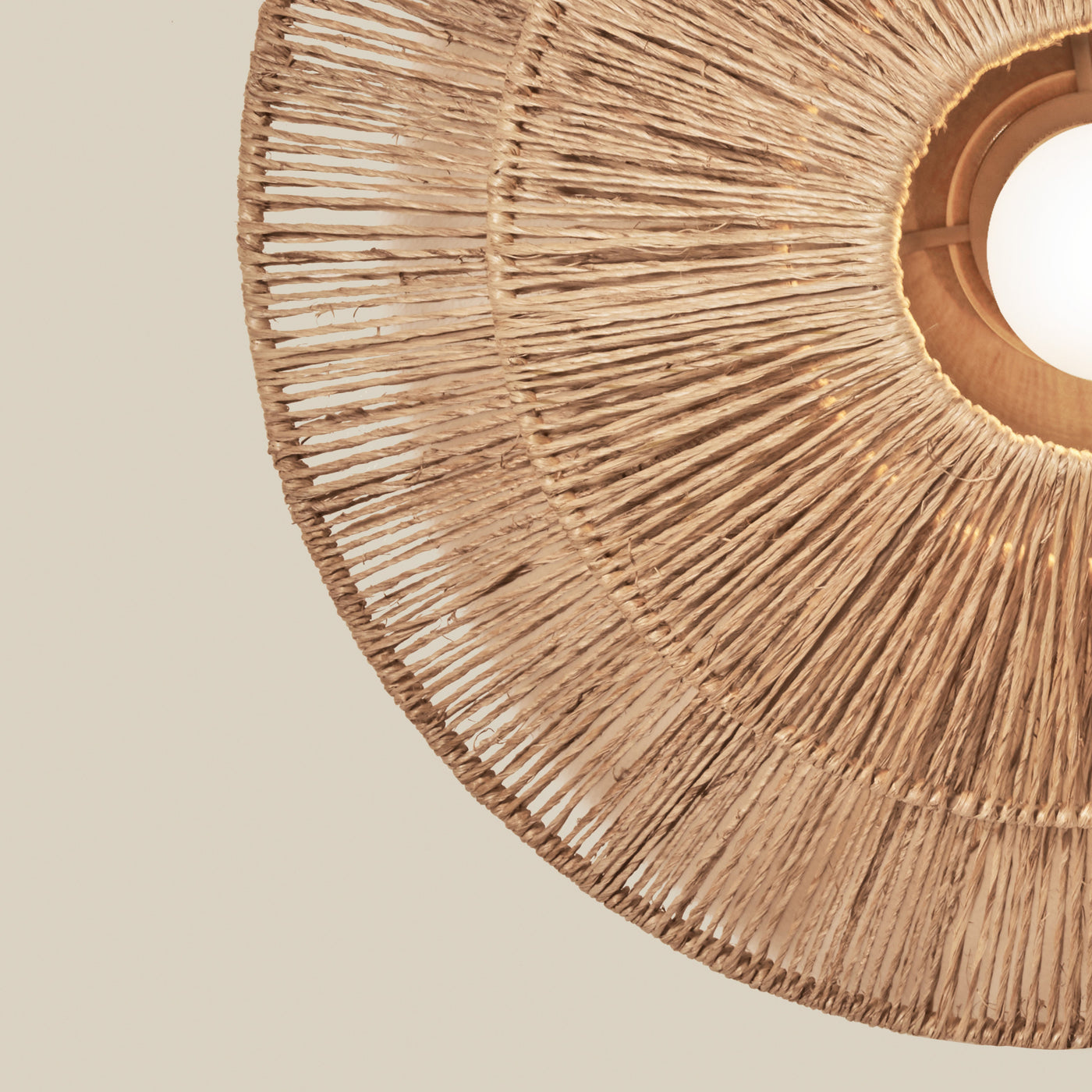 Condesa Jute Sconce