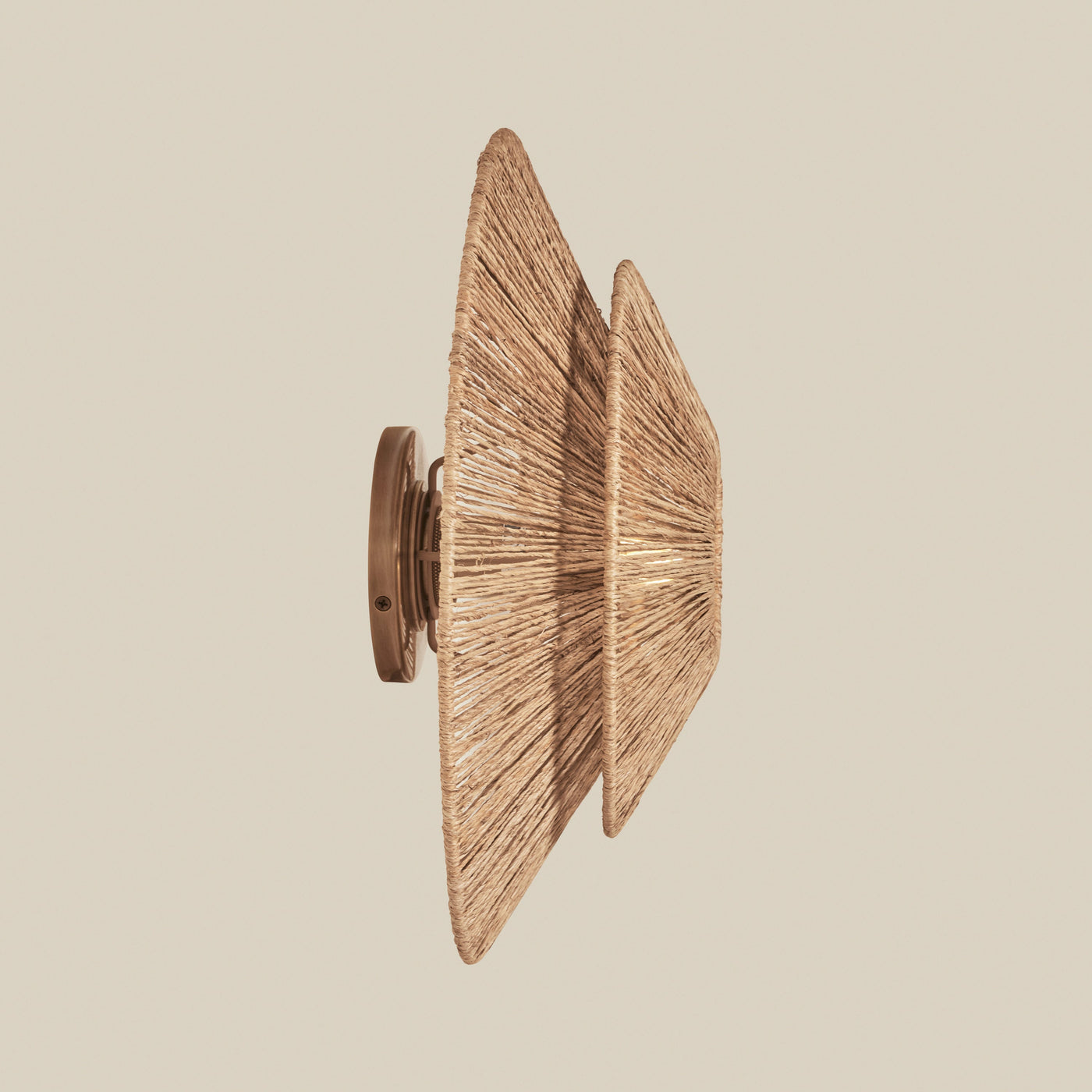 Condesa Jute Sconce