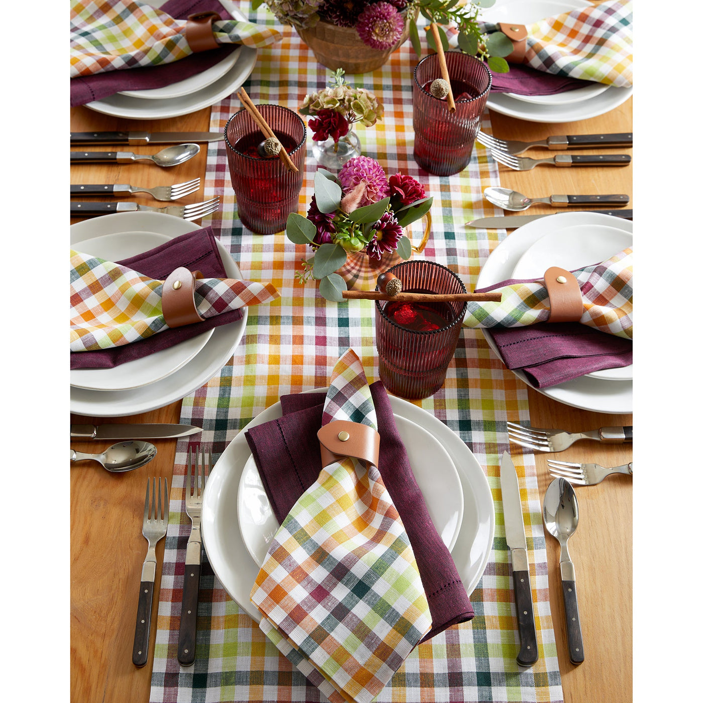 Gingham Table Runner