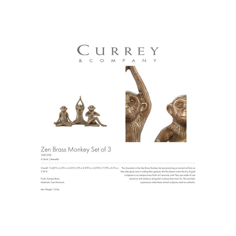 Satori Brass Monkey Set