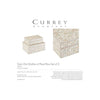 Thistle Pearl Box - Set of 2