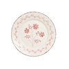 Madeira Dinner Plate – Flowers & Vines (Pink & White)