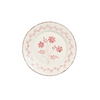 Madeira Dinner Plate – Flowers & Vines (Pink & White)