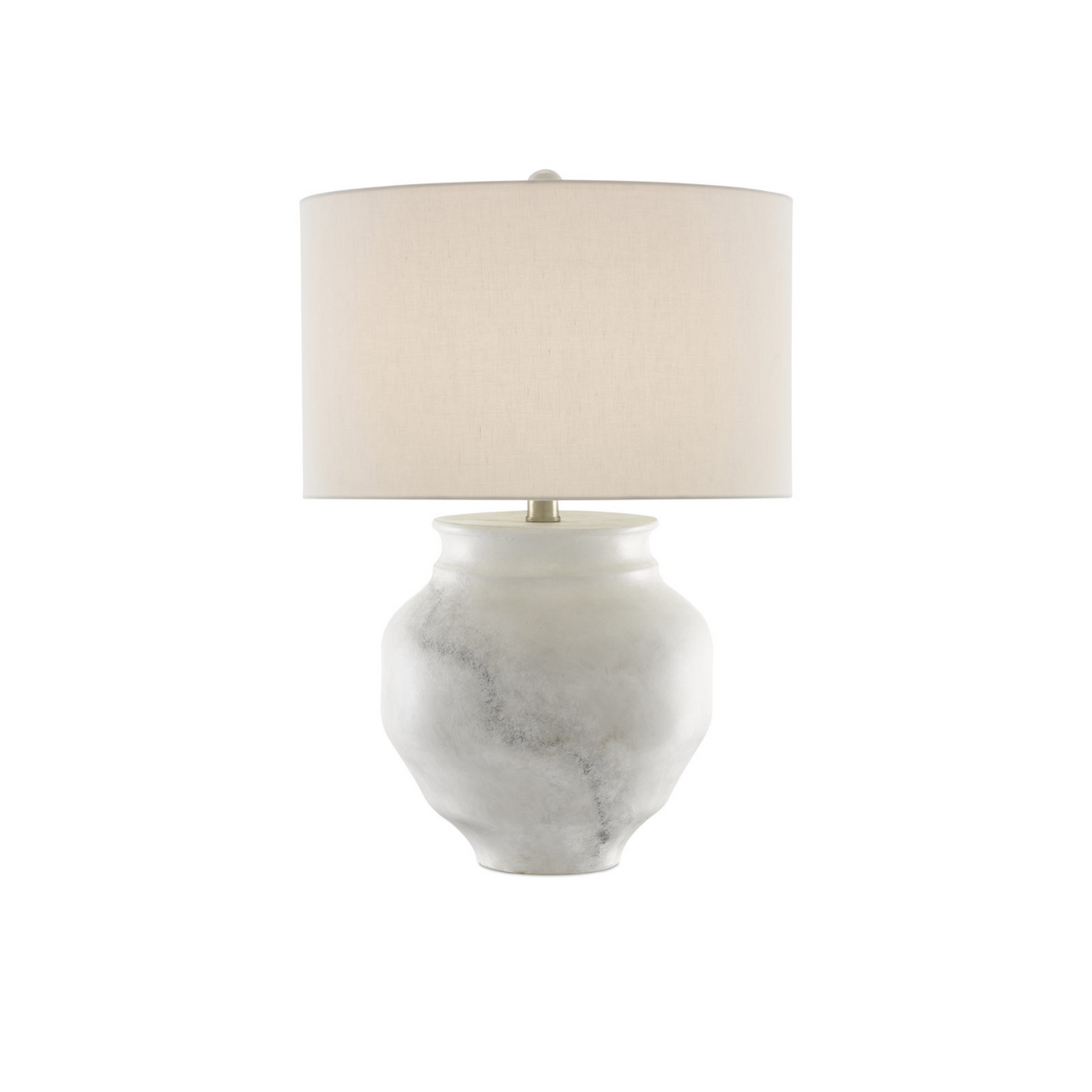 McKenna White Table  Lamp