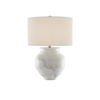 McKenna White Table  Lamp