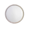 Ashwell Beaded Round Mirror