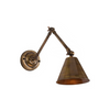 Map Room Double Adjustable Wall Sconce