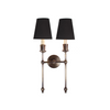 The Suzanna Tall Wall Sconce (Twin)
