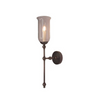 The Suzanna Tall Storm Glass Wall Sconce