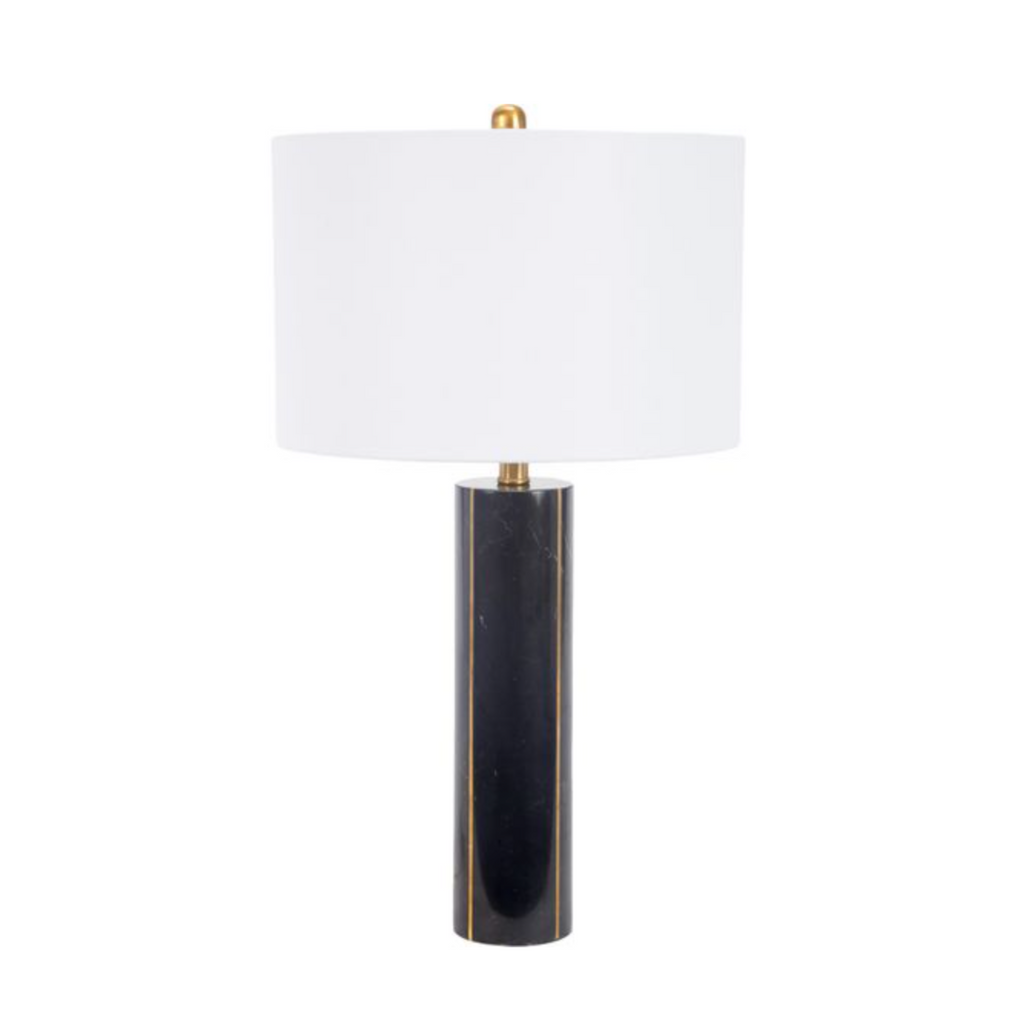 Black Marble Haynes Lamp