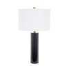 Black Marble Haynes Lamp