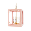 Phoebe Blush & Gold Ceiling Pendant