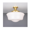 Schoolhouse Traditional Flush Mount