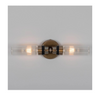 Orla Double Bathroom Wall Light in Polished Brass   Indoor Only - brass