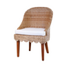 Isabelle Skirted Accent Chair