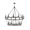 Charlotte Two-Tier Chandelier