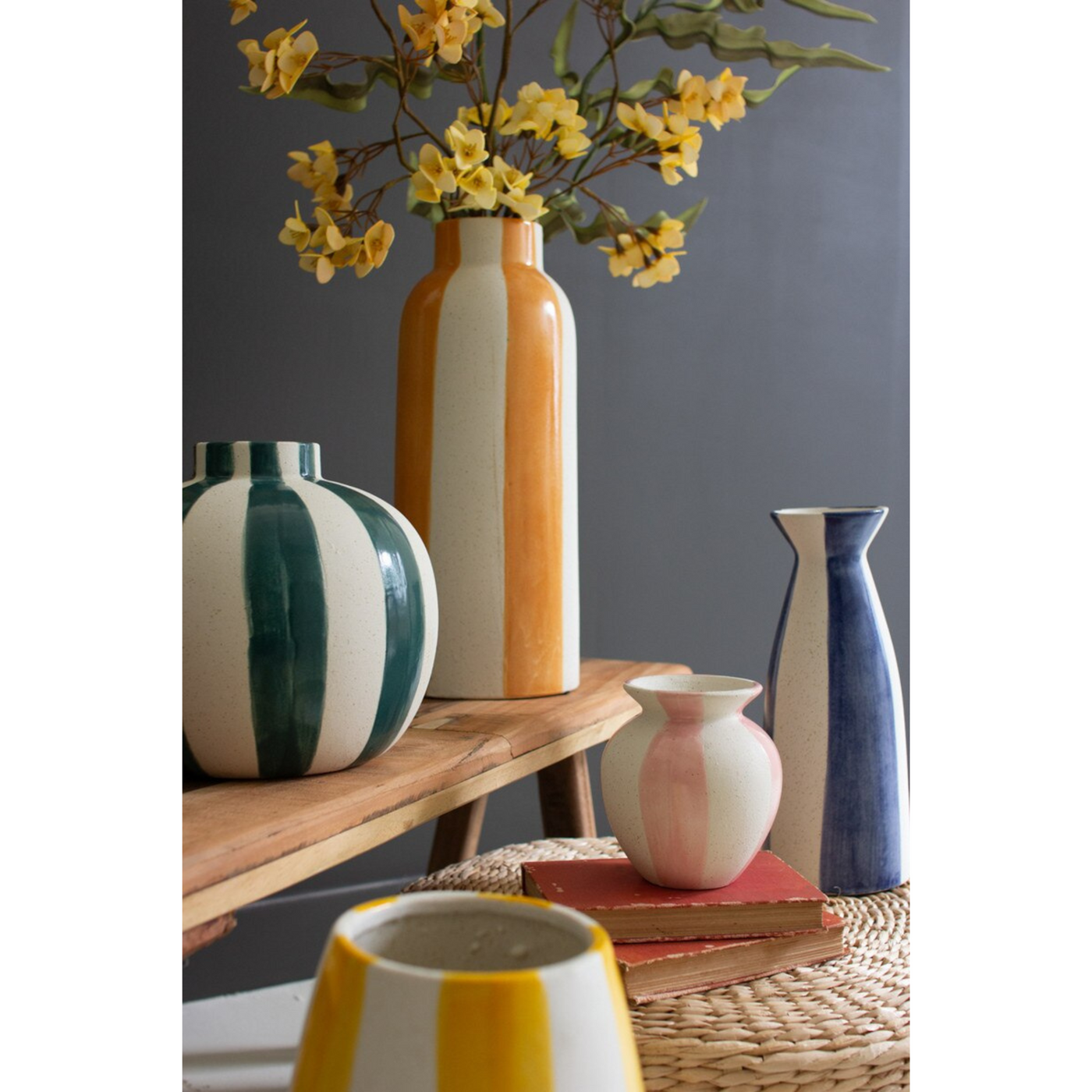 Sutton Striped Vase Set