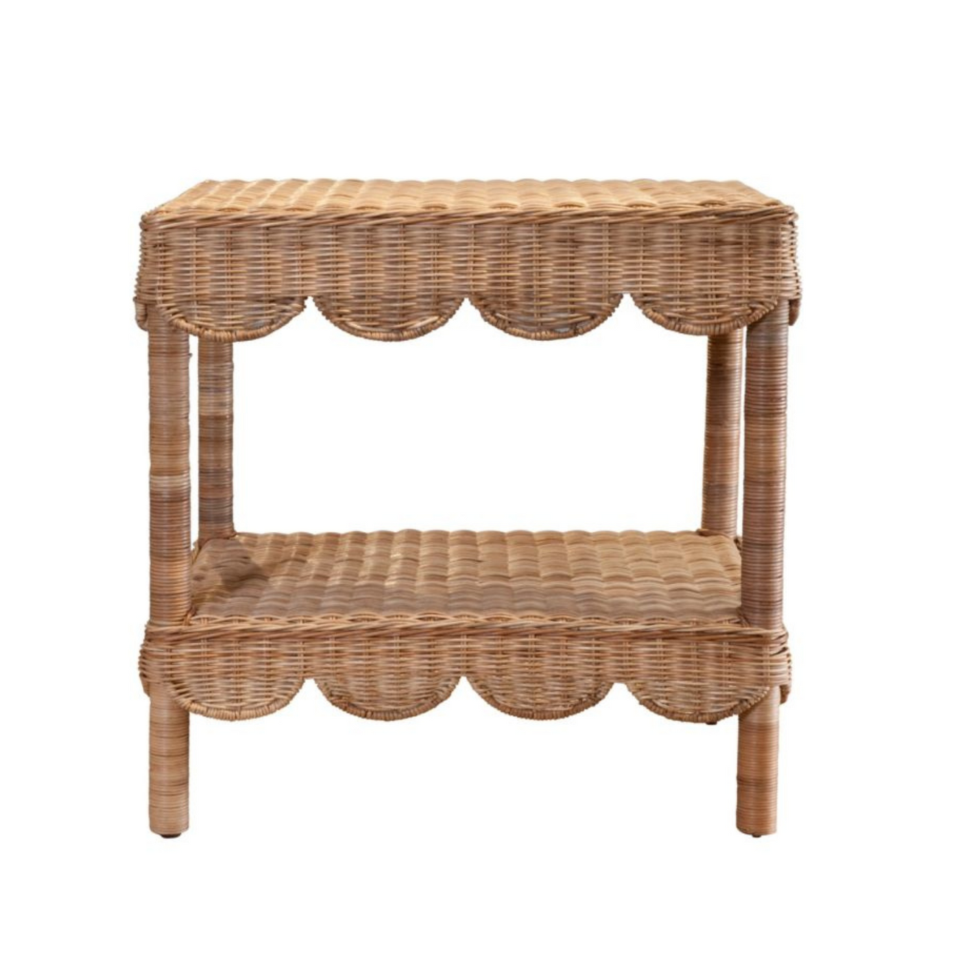 Isla Scalloped Side Table