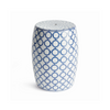 Blue Dynasty Link Garden Stool