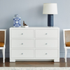 Frances Extra Large Dresser - White