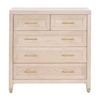 Stella High Chest - Light Honey Oak