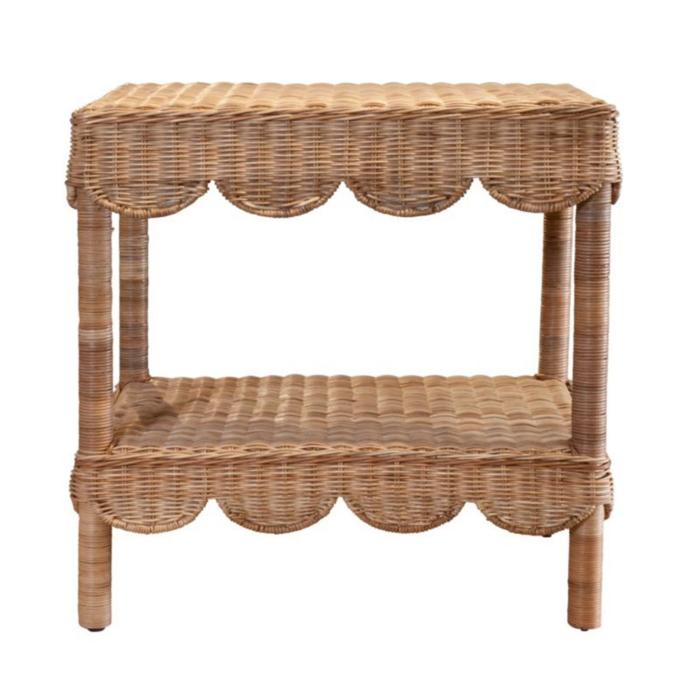 Isla Scalloped Side Table